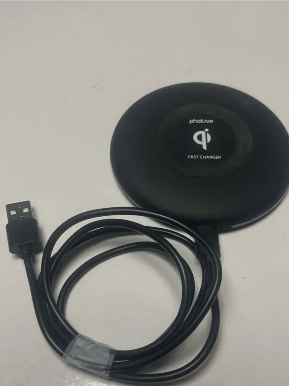 Photive PHWC10‎ Black Fast Wireless Charger Qi Certified